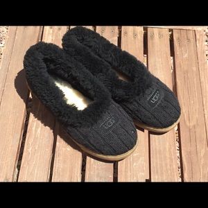 UGG knit slippers